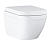 Унитаз подвесной GROHE EURO CERAMIC 39554000 Rim гор. вып. 54*37,4  + сиденье  (белый)
