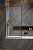 Шторка для ванны MODO F SL BRUSHED GUN METAL PNJ II 80*150 левая стекло мат