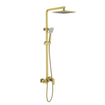 Душевая система Selene SX-1030/17, браш золото