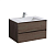 База под раковину VINCEA Luka 800 подвесная, 2 выкатных ящика soft close, R.Oak