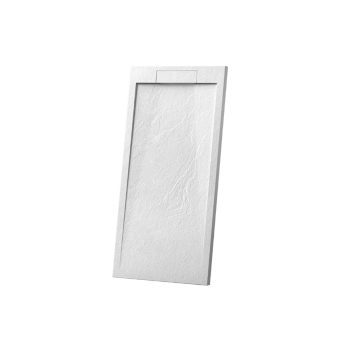 Поддон для душа из искусственного камня VST-4SRL9012W, 900*1200*25, белый матовый + сифон Vsph-D611
