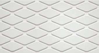 Керамическая плитка Atlas Concorde 3D White Rhombus Matt 30.5x56