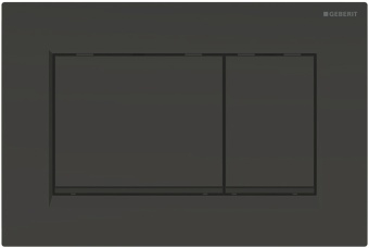 Кнопка смыва Geberit SIGMA30 (черный глянец/черный матовый)115.883.DW.1