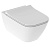 Унитаз подвесной  SMYLE Square закрытая форма Rimfree  без ободка /54х35/  с сиденьем 500.685.01.1