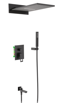 Душевая система Briana SX-7119/03SM встраиваемая, черный