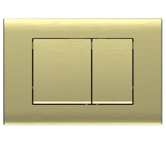 Кнопка смыва Vincea VFP-001BG, брашированное золото (для VIS-601)
