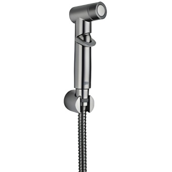 Гигиенический комплект для биде (лейка, шланг) Lemark LM8088GM графит