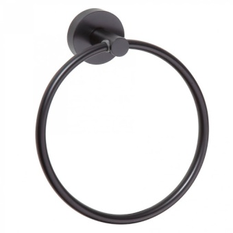 Кольцо DARK  для полотенец 170 mm, черный104104060