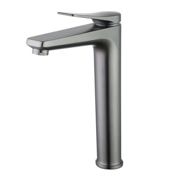 Смеситель для накладной раковины Lemark BRONX LM3709GM графит