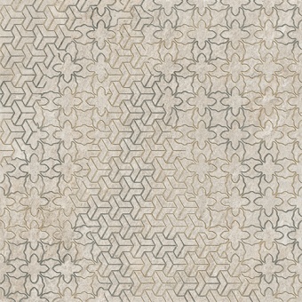 Керамогранит Vitra Quarstone Декор "Пэчворк" Mat Ratt 60x60 