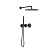 Душевая система Saona SX-2359/03SM термо встраиваемая, черный