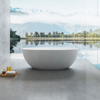 Ванна Vincea VBT-6S01MW, 1700х 750 Solid Surface, белый матовый