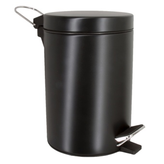 Ведро для мусора 3 литра WASSERKRAFT K-633BLACK чёрное