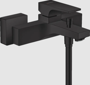METROPOL смеситель для ванны Hansgrohe, матовый чёрный, 32540670 