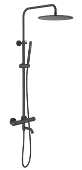 Душевая система Saona SX-2380/03 термо, black