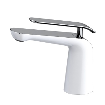 Смеситель для раковины TIMO Olivia 3261/00-16F хром-белый
