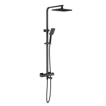 Душевая система Tetra-Thermo SX-0169/03 термо, черный