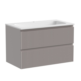 Тумба подвесная Sancos Snob R, два ящика, доводчики, 790х445х500 мм, арт. SNR80SM, Doha Soft