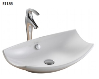 Раковина Jacob Delafon LEAF /60x38/ устанавливаемый на мебель E1186-00