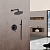 Душевая система Vincea Desire VSFW-1D1MB встраиваемая, черный