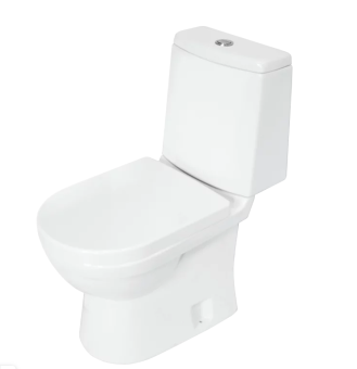 Унитаз напольный Sanita Luxe NEXT Comfort, белый, сиденье микролифт, арматура Oli