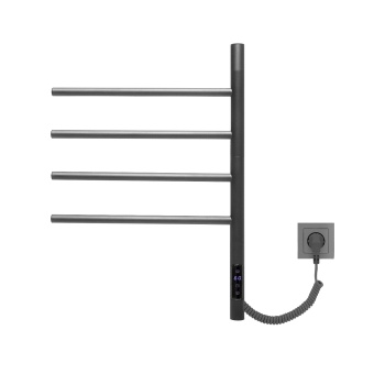 Полотенцесушитель электрический Vincea VTD-1S1CGE 43х60, графит, таймер