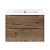 База под раковину VINCEA Mia Slim 600 подвесная, 2 выкатных ящика soft close, V.Oak