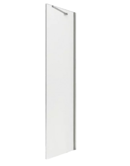 Боковая панель Slim Soft VSG-1SS100CL, хром, стекло прозрачное