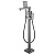 Смеситель для ванны напольный Lemark  BRONX LM3744GM графит