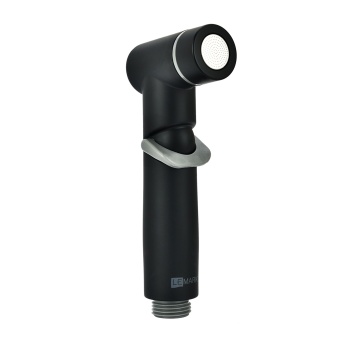 Гигиеническая лейка для биде Lemark LM8140BL чёрная