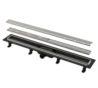 Желоб водоотводящий AlcaPlast APZ20-650  с двусротонней решеткой Simple 650
