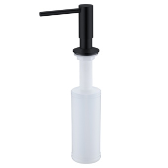 Встраиваемый дозатор для мыла WASSERKRAFT K-1699 чёрный Soft-touch