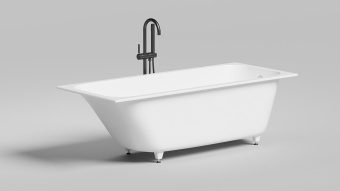 Ванна S-Stone ORLANDA 1700 х 700 х 590/610 матовая