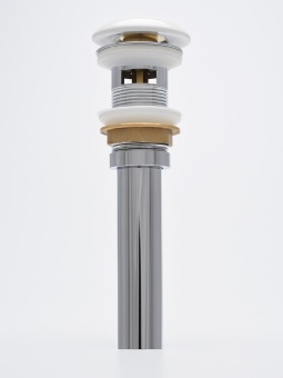 Донный клапан для раковины AQUAme AQM7002-1W, белый