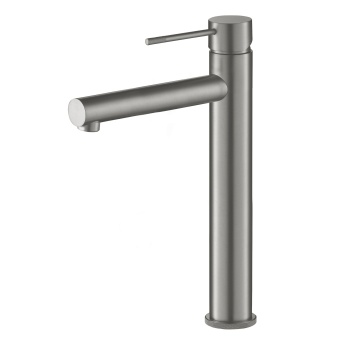 Смеситель для раковины высокий TIMO Saona 2311/18F черное золото