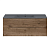 База под раковину Vincea Mia 1200 подвесная, 2 выкатных ящика soft close, V.Oak