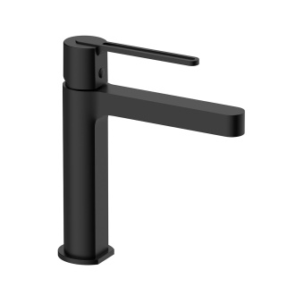 Смеситель для раковины Vincea Rondo VBF-1R1MB, чёрный