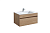 База под раковину Vincea Chiara 800 подвесная, 1 выкатной ящик soft-close, N.Oak