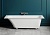 Ванна S-Stone ORLANDA KIT 1700 х 700 х 590/610 матовая/ДК белый(выпуск+сифон) 102121M