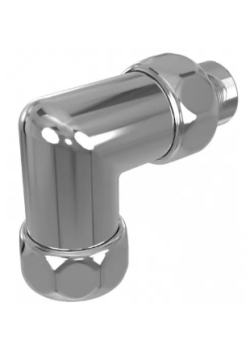 Уголок со сгоном 3/4"x1/2" г/ш для п/с 762SCH0504 (пара) белый матовый