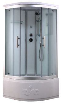 Душевая кабина Timo Standart T-6690 Silver Fabric душевая кабина (90*90*220) + парогенератор+хромоте