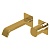 Смеситель д/р встраиваемый TAORMINA браш золото(BOX E0BA0115SX)