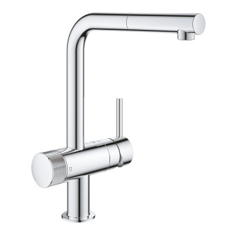 Смеситель для кухни GROHE Blue Pure Minta б/электроники с головкой для фильтра и счетчиком 31721000