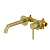 Смеситель д/р встраиваемый Saona 2372/17SM браш золото
