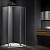 Душевой уголок Penta VSP-3P900CLGM, 900*900, вороненая сталь, стекло прозрачное