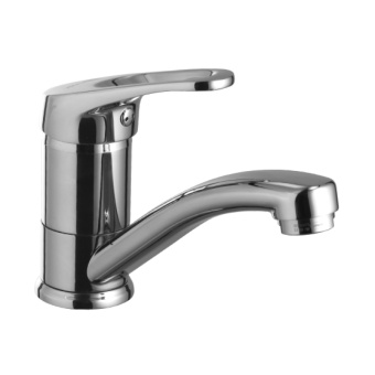 Смеситель для раковины Lemark Омега LM3107C, с поворотным изливом, хром 