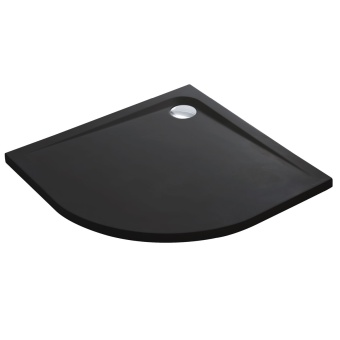 Поддон для душа из искусственного камня VST-2SQ9090MB, 900*900*40, чёрный матовый