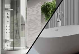 Ванна против душа: какое решение лучше подходит для вашей ванной комнаты