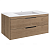 База под раковину Chiara 2D 1000 подвесная, 2 выкатных ящика soft-close, N.Oak