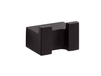 Крючок двойной NERO черный матовый 135006230